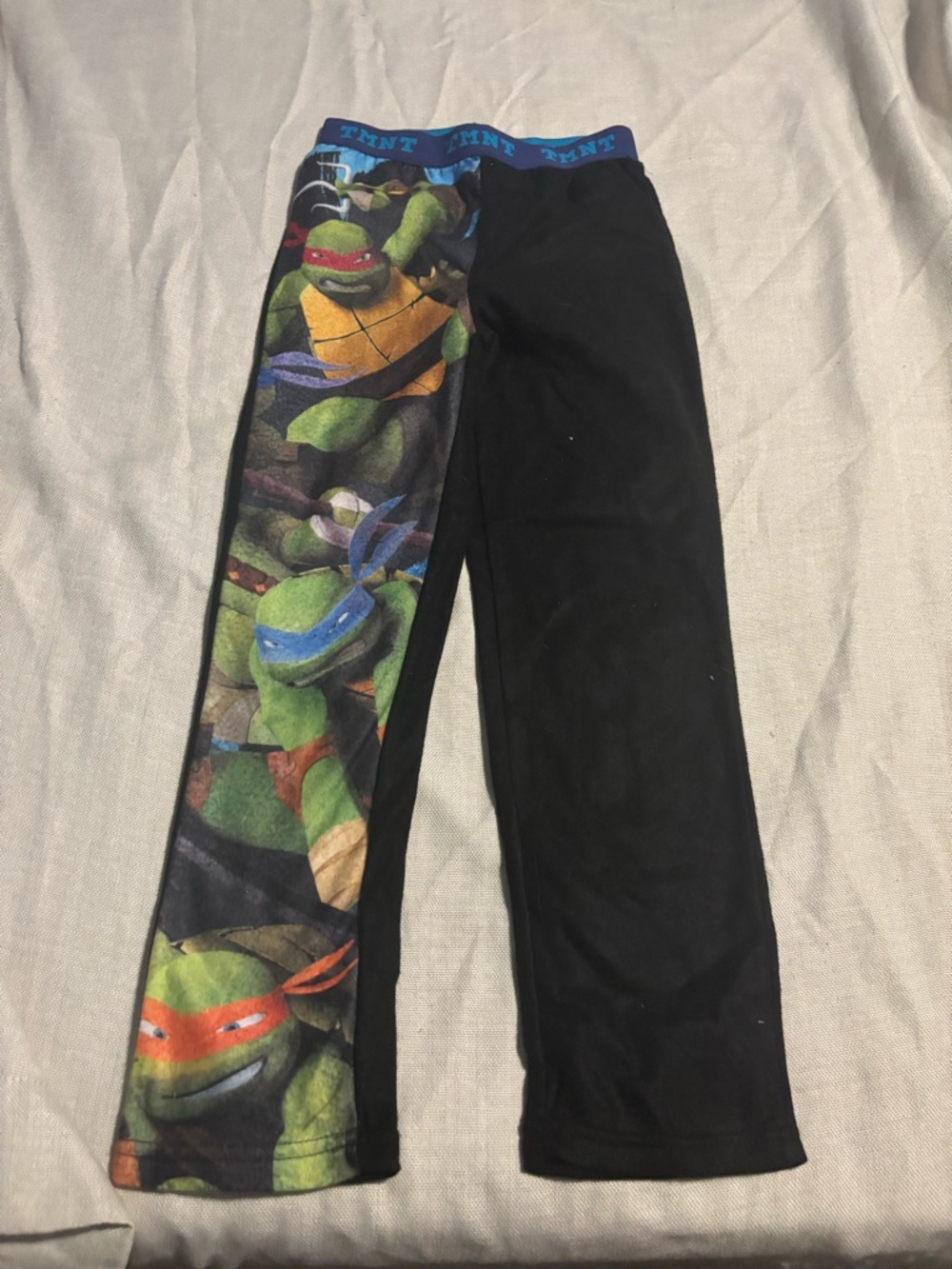 Black Teenage Mutant Ninja Turtles Boys' PJ Bottoms